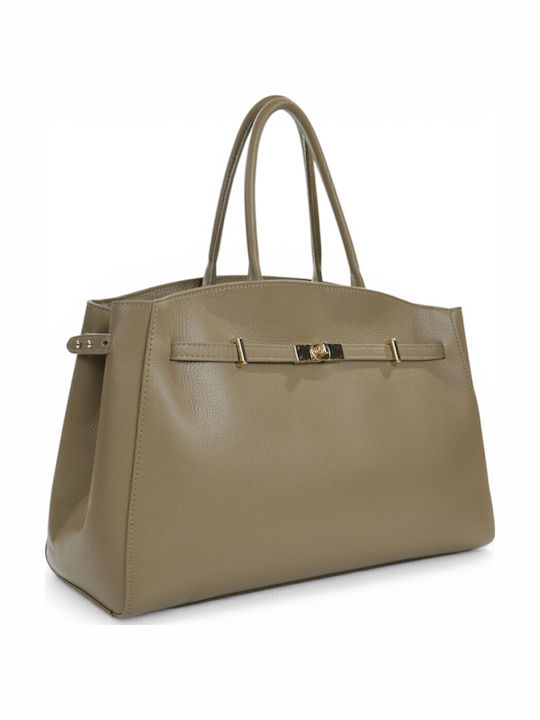 Passaggio Leather Δερμάτινη Γυναικεία Τσάντα Ώμ...