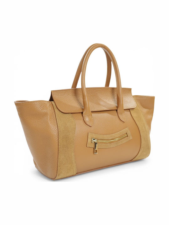 Passaggio Leather Естествена Кожена Дамска Чант...
