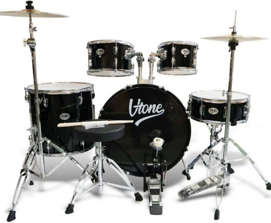 V-tone Ad Kit 1 Bk Ακουστικό Σετ Ντραμς Μαύρο