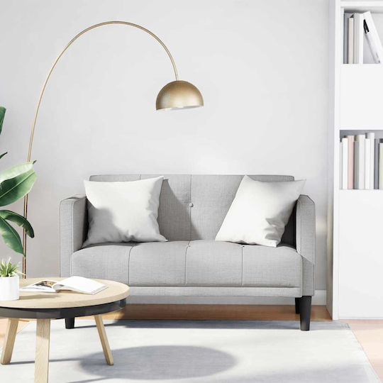Doppelsitzer Sofa Grau 124x67x74,5cm