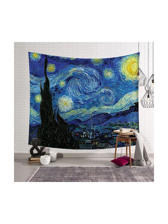 FRIPIA Decorative Tapestry Handmade Made of Fabric 200x150cm