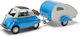 Model Mașină BMW Isetta Remorcabil Scara 1:18 Dealer Edition Minichamps