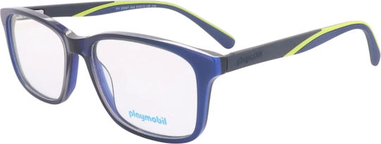 Playmobil Py23087 545 Kids Square Prescription Glasses Dark Blue