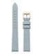 Tzevelion Leather Strap Light Blue 8mm
