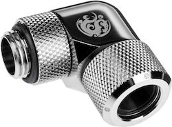 Bitspower Adapter Bitspower Advanced 90 Grad G1/4 Zoll Ag 12mm Ad Hardtube Drehbar Silber Bitspower Adapter Bitspower Advanced 90 Grad G1/4 Zoll Ag 12mm Ad Hardtube Drehbar Silber