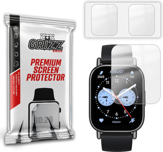 Set 2 GrizzGlass Paperscreen Протектори За Екрани За Смарт Часовници Съвместими С Xiaomi Redmi Watch 5 Lite Прозрачен