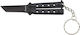 Albainox Taschenmesser Schwarzes mit Scheide