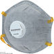 Krausmann Protective Mask FFP2 with Valve Gray 71999 1 Piece