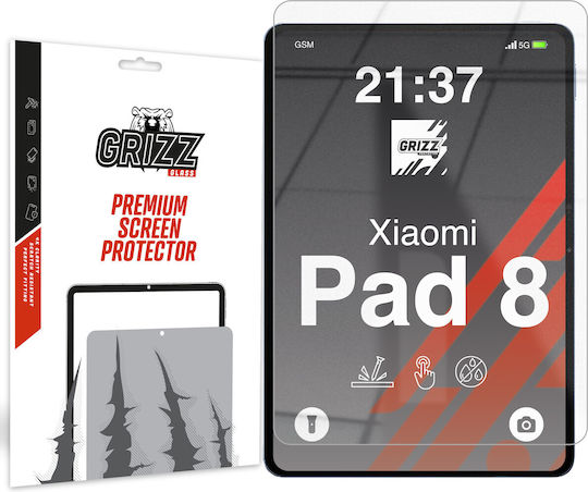 GrizzGlass Tempered Glass (Xiaomi Pad 8 / Pad 8 Pro)