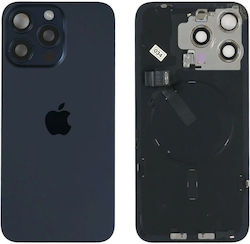 Γνήσιο Πίσω Γυαλί Nfc Flex Flash & Camera Lens Iphone 15 Pro Blue Titanium Γνήσιο Πίσω Γυαλί Nfc Flex Flash & Camera Lens Iphone 15 Pro Blue Titanium