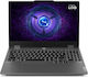Lenovo Laptops LOQ 15IRX9 15,6 Zoll IPS Vollständige HD 144Hz Kern i7-13645HX/16GB/512GB SSD/GeForce RTX 4050/Kein Betriebssystem Luna Grau Tastatursprache Internationales Englisch
