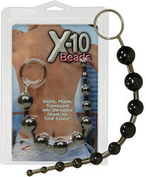 Calexotics X-10 Anal Perlen Schwarze