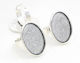 Δαχτυλίδια Μεταλλικά Silver Oval 23x32mm 2 Τεμ