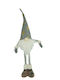Christmas Elf Ornament Alista Home Gray White Textile 80 Cm