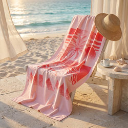 Easy Home Πετσέτα Microfiber Σώματος Ροζ