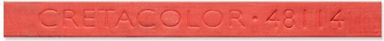 Hard Pastel Vermilion Dark 7 X 7m Length 72mm Paper Box 12 Pieces Cretacolor
