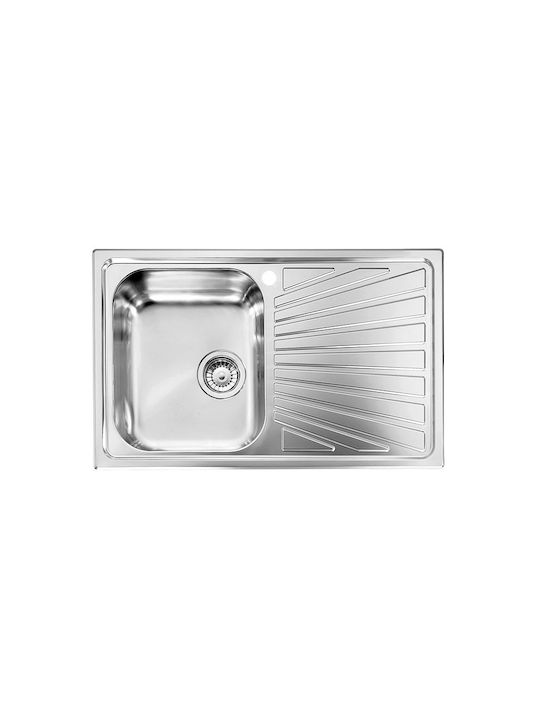 Sanitec Cometa Chiuvetă Bucătărie Drop-In Inox ...