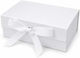 Faitakis Pack Χάρτινο Κουτί για Δώρο Λευκό 25x12x33εκ.