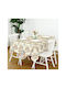 SteweHome Fleckabweisendes Orangene Tischtuch 80x120cm