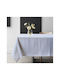 SteweHome Cotton Knitted Blue Tablecloth 80x80cm
