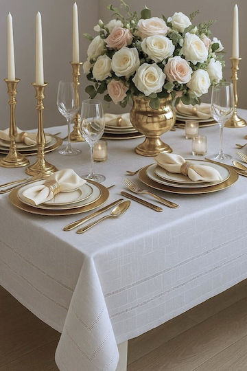 SteweHome Set Fețe De Masă Gri 140x180cm
