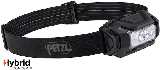 Petzl Rechargeable LED Headlamp IP67 with Maximum Brightness 475lm Aria