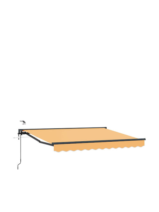 vidaXL Τέντα Βεράντας Μπεζ 3.5x2m