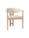 Winsor Esszimmerstühle Beige 2 Stk. 58,5 × 51 × 76 cm