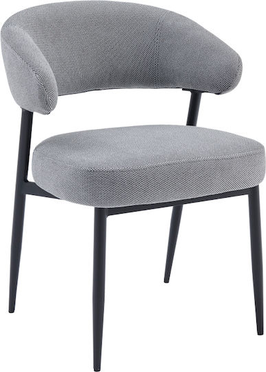 Scaune Dining Timur 61x55x78cm 2 Bucăți Gri Scaune Dining Timur 61x55x78cm 2 Bucăți Gri