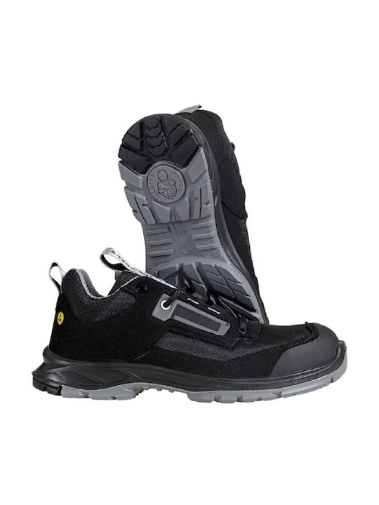 Panda Safety Waterproof Safety Shoe Black S3S with ESD FO SR Certification Panda Safety Waterproof Safety Shoe Black S3S with ESD FO SR Certification