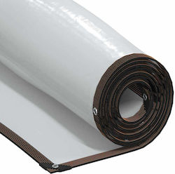vidaXL Waterproof Tarpaulin 4x1m Transparent