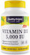 Healthy Origins Vitamin D3 Vitamin for Immune Support & Bone Health 5000iu 120 Softgels