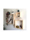 Wall Shelves Brown 3 Pieces 32x9x32 cm