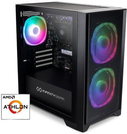 Infinity Gear Core R2 Rev.3 Desktop PC (Athlon-3000G/8GB DDR4/500GB SSD/W11 Home)