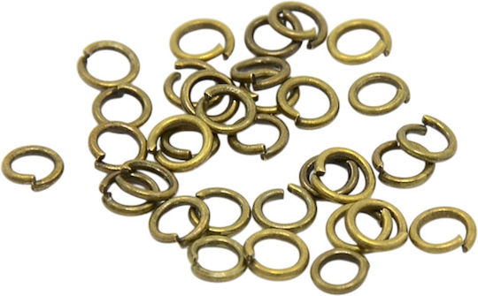 Metall Schmuckherstellungsmaterialien Bronz Link Auswahl Größe 7mm