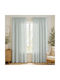 My Home Luxury Curtain With Pencil Pleat Mint 280x270cm
