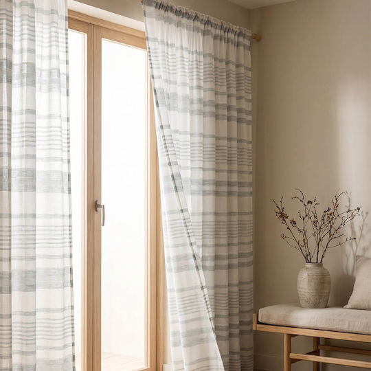 Premier Curtain With Pencil Pleat Aria Ciel 140x270cm