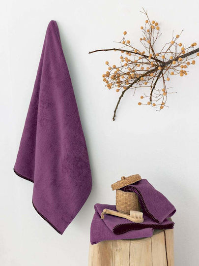 Palamaiki Badetuch-Set 3 Stück Brooklyn Cherry Gewicht 500gr/m²