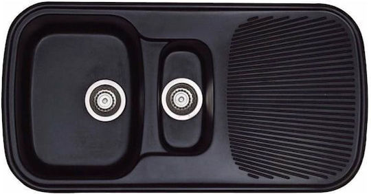 Sanitec Classic Ένθετος Inox Μ97xΠ50cm
