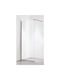 Crown Cabinet Duș Cu Ușă Glisantă 100x195cm Mat Negru Mat