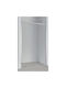 Crown Καμπίνα Ντουζιέρας με Συρόμενη Πόρτα 120x185cm Clear Glass Chrome