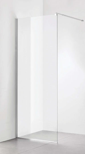 Crown Καμπίνα Ντουζιέρας με Συρόμενη Πόρτα 60x195cm Clear Glass Chrome Crown Καμπίνα Ντουζιέρας με Συρόμενη Πόρτα 60x195cm Clear Glass Chrome