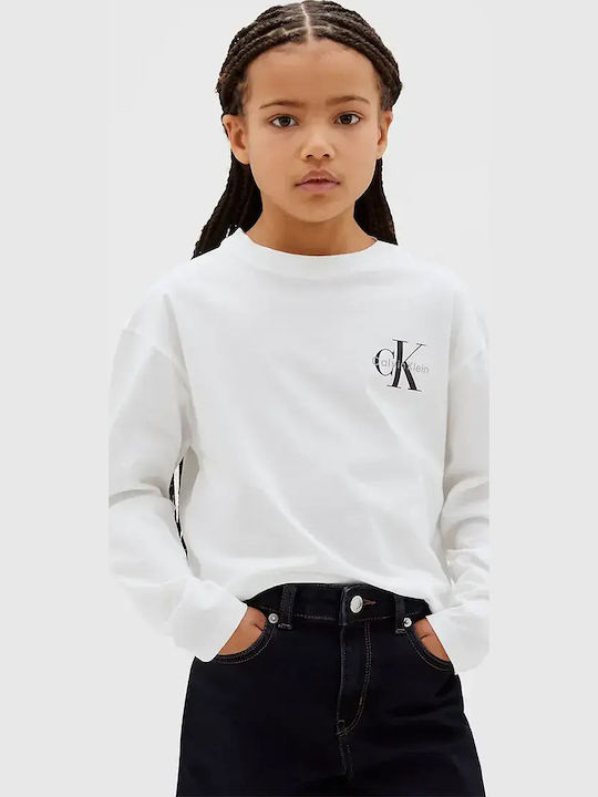 Kids Sweatshirt White