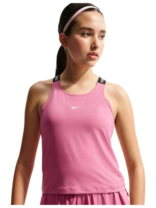 Nike Παιδική Μπλούζα Dri-Fit Αμάνικη Ροζ Pro Dr...