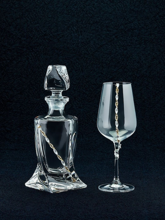 Georgiou Best Man Set in Gilt Silver 3 Pieces