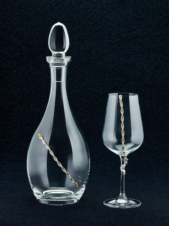 Georgiou Best Man Set in Gilt Silver 3 Pieces