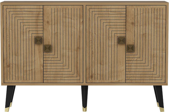 Μπουφές Ξύλινος Ζαφείρι 120x30x80cm