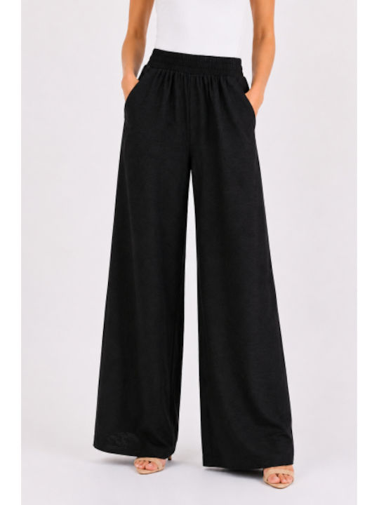 Women's Cotton Pantaloons in Regular Fit Black SS-JS7200-1-26TR-Black