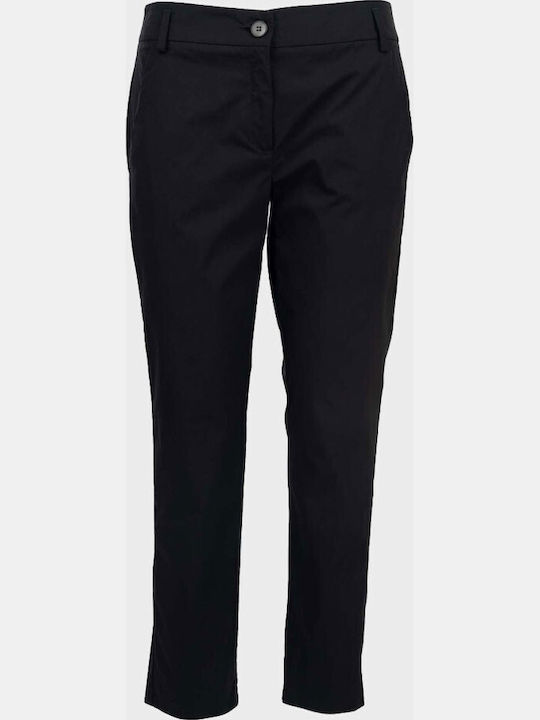 Marella Women's High Waist Fabric Trousers in S...