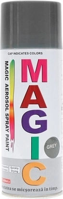 Magic Spray Primer With Metallic Grey Effect Grey 450ml